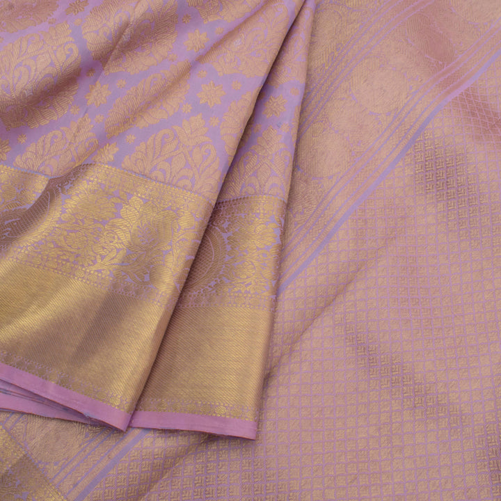 Handloom Pure Zari Jacquard Kanjivaram Silk Saree 10056068