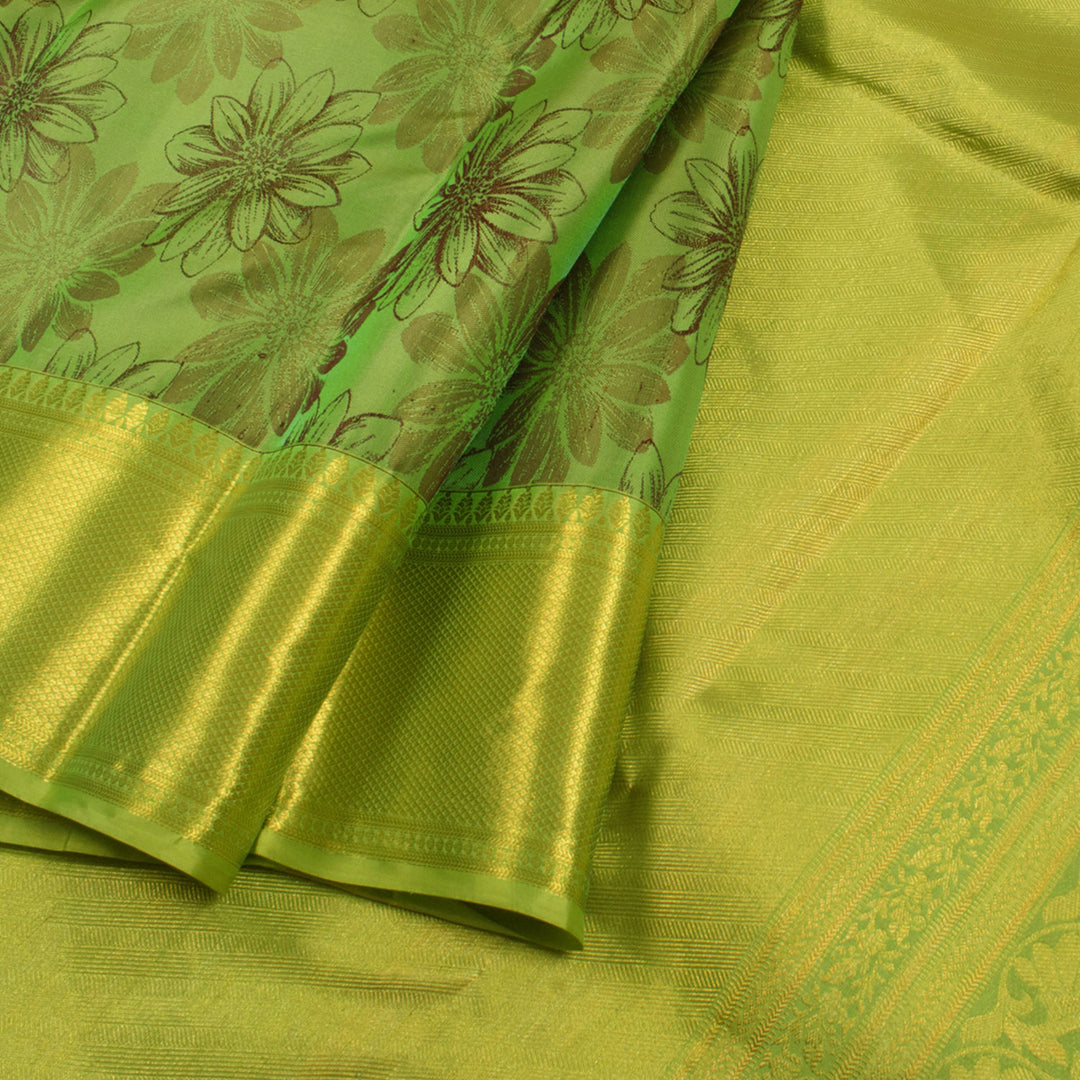 Kanjivaram Pure Silk Jacquard Saree 10056690