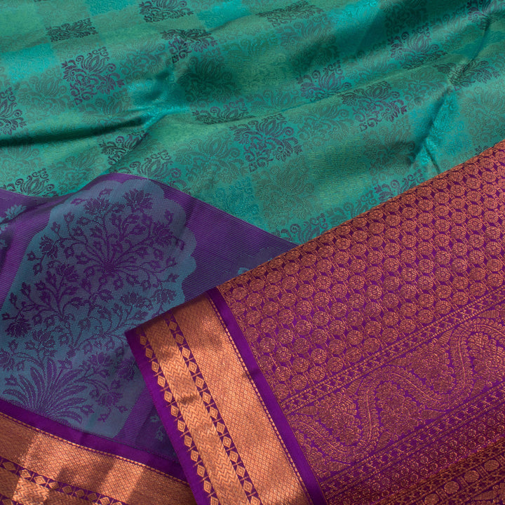 Kanjivaram Pure Silk Jacquard Saree 10056703