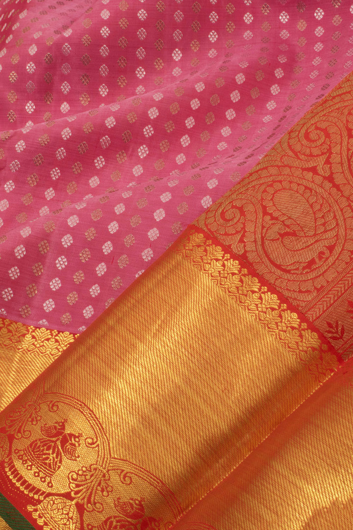 Handloom Pure Zari Bridal Jacquard Kanjivaram Silk Saree 10057135