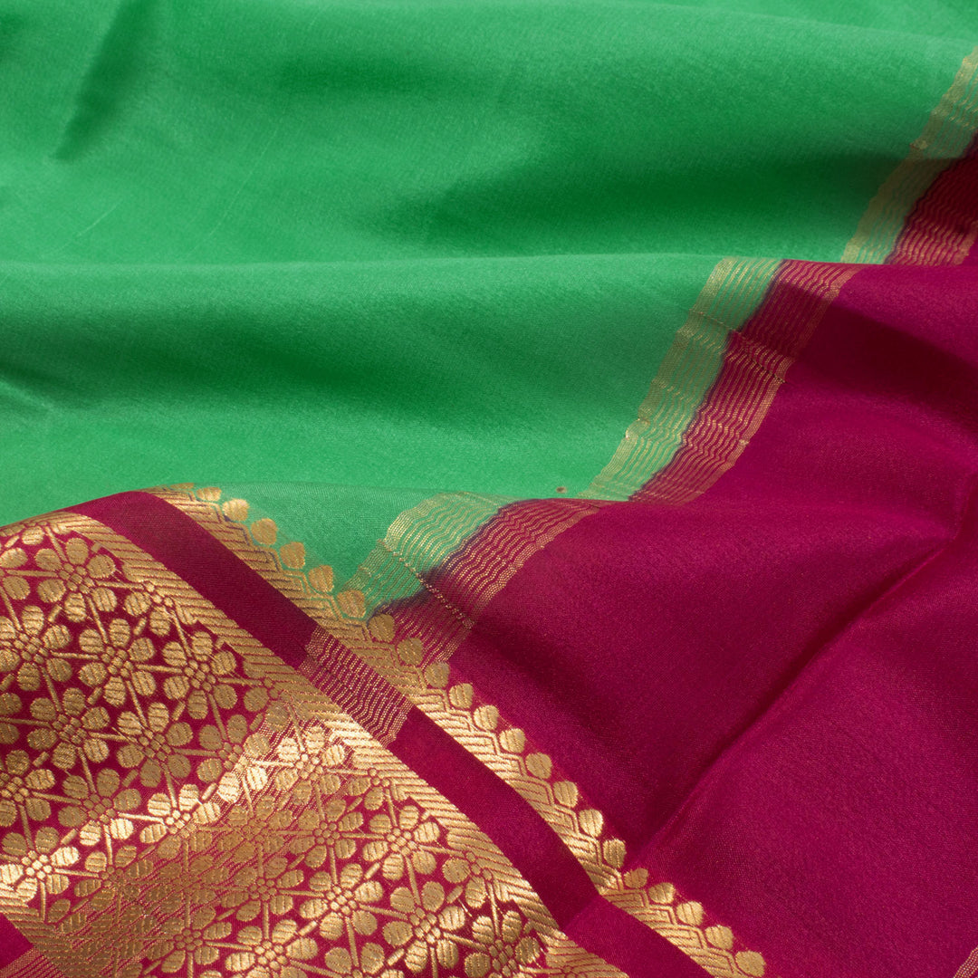 Mysore Crepe Silk 9-Yard Saree 10057553