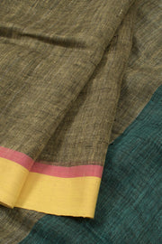 Handloom Bhagalpur Linen Saree 10057619