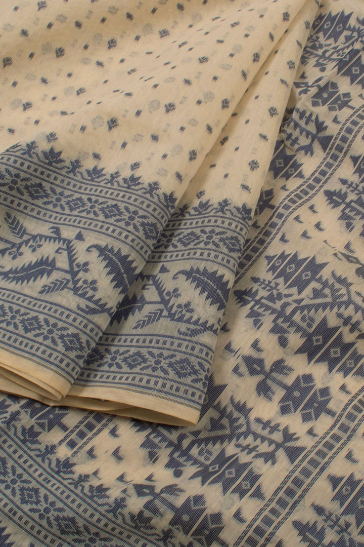 Handloom Dhakai Style Cotton Saree 10057786