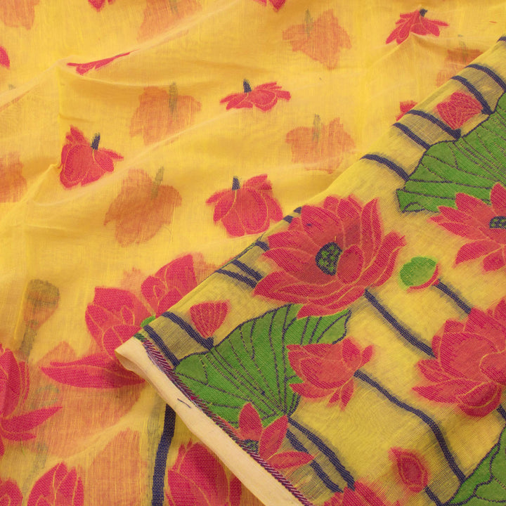 Handloom Jamdani Style Cotton Saree 10054712
