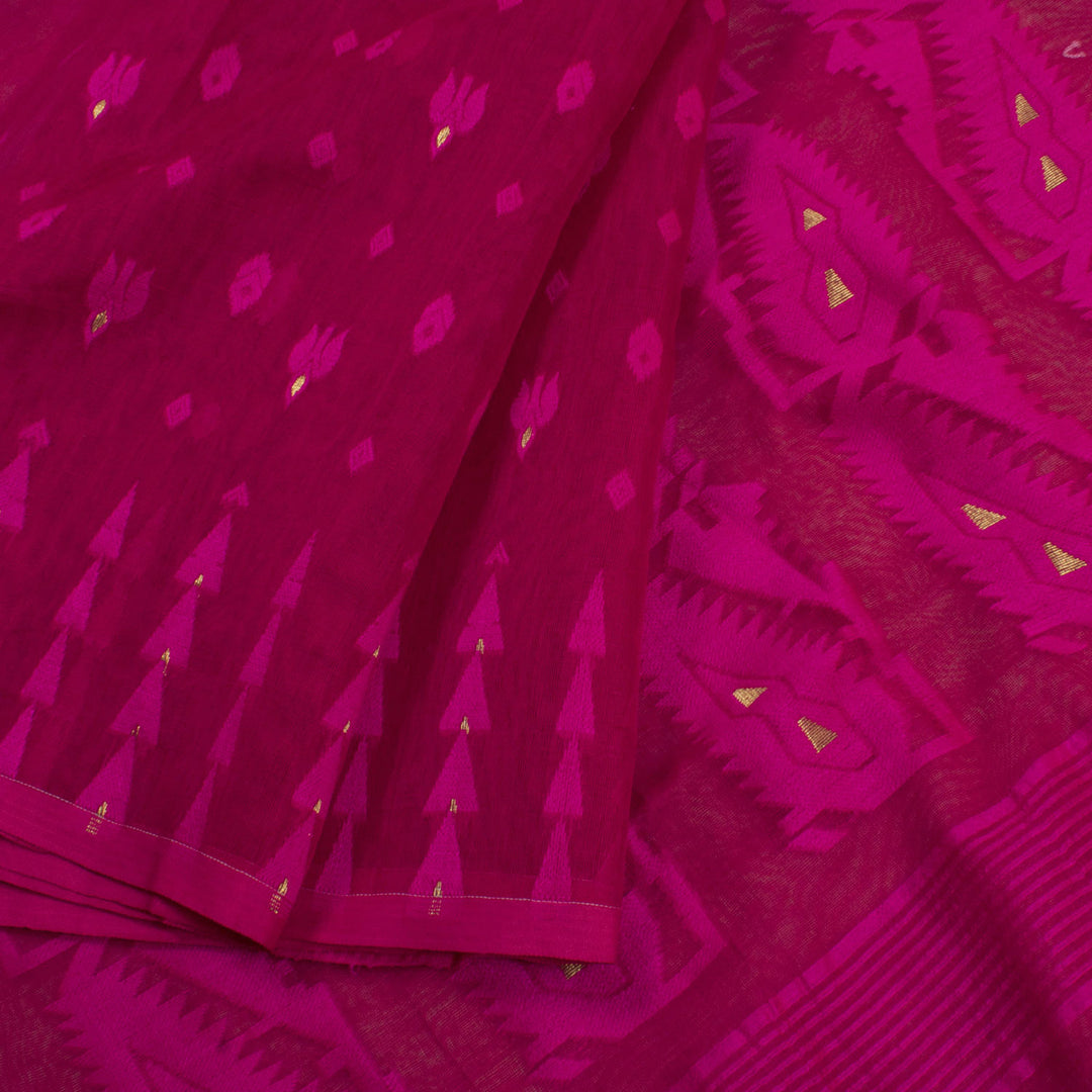 Handloom Dhakai Style Cotton Saree 10056999