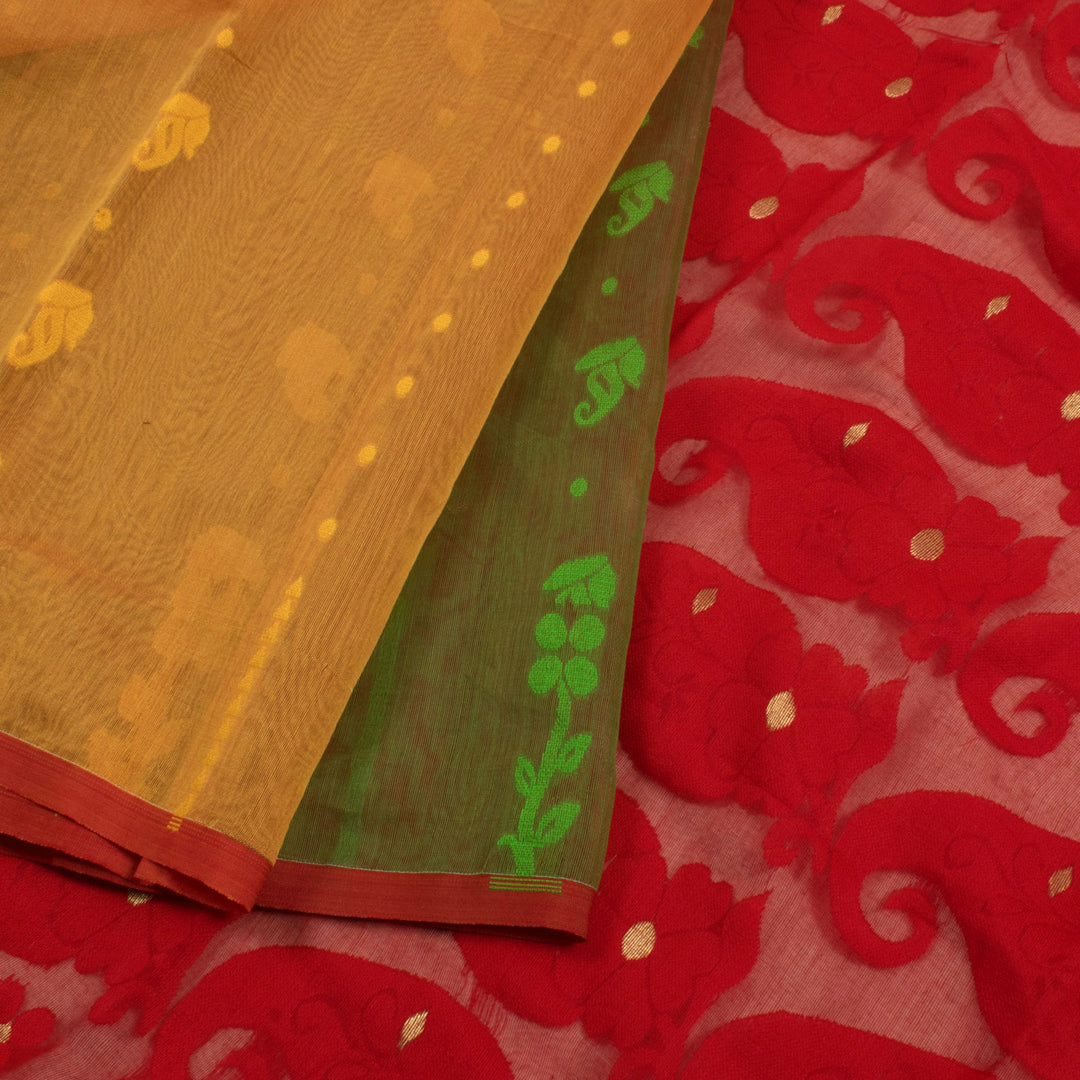 Handloom Dhakai Style Cotton Saree 10057006