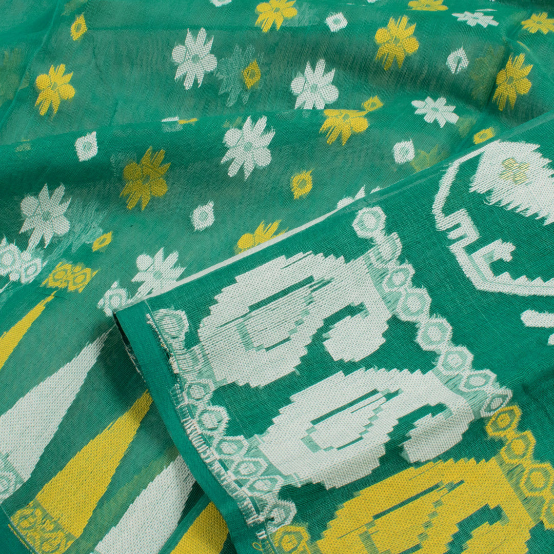 Handloom Jamdani Style Dhakai Cotton Saree 10055372
