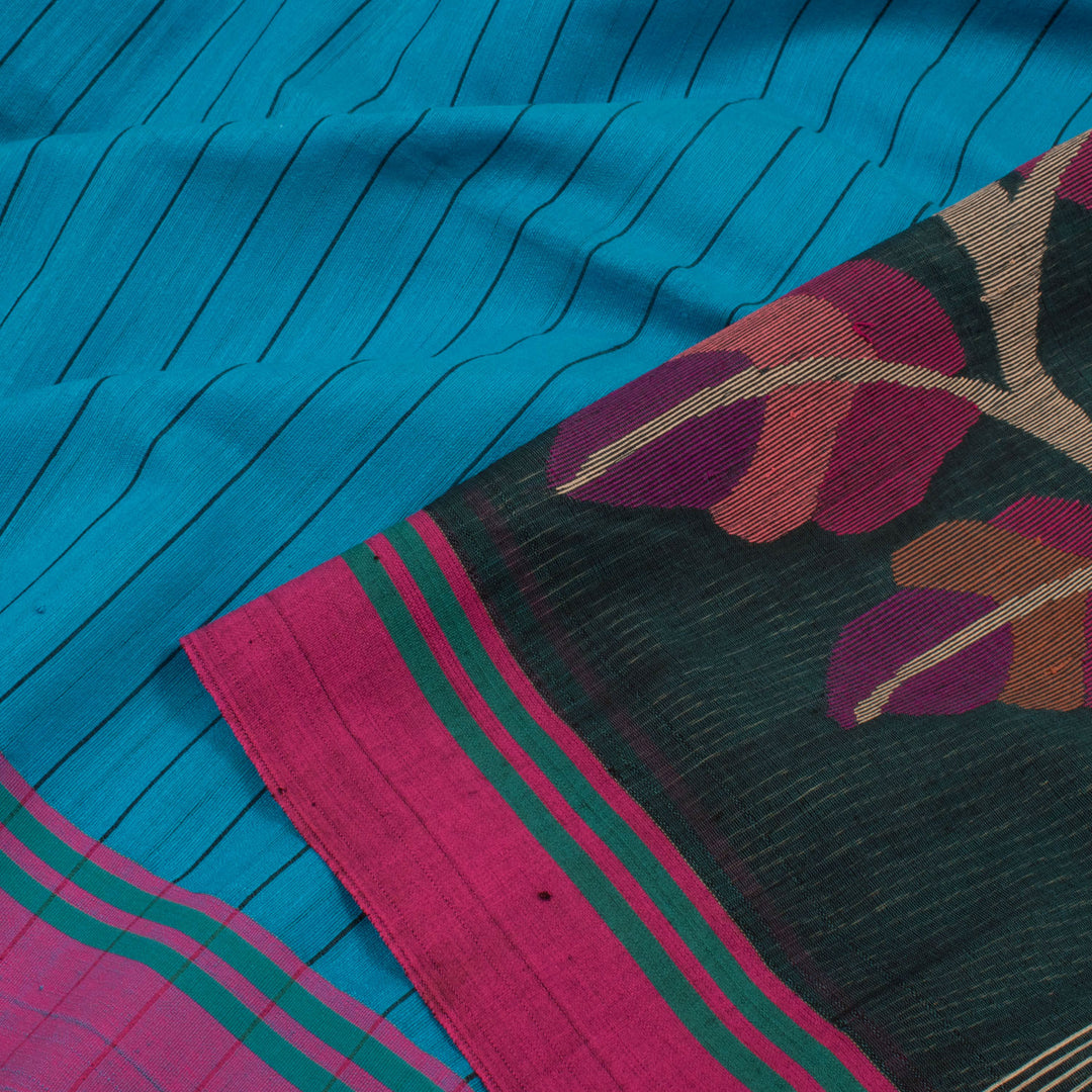 Handwoven Bengal Silk Cotton Saree 10055386
