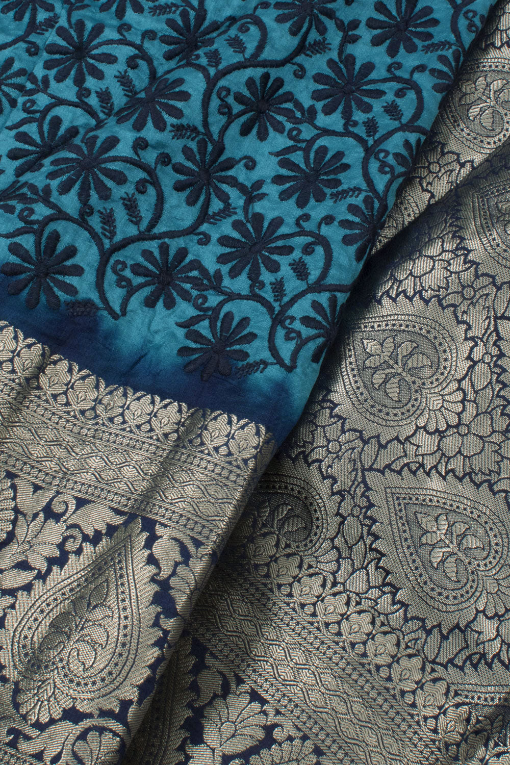 Embroidered Kanjivaram Pure Silk Saree 10058225