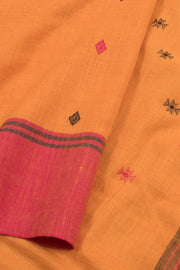 Orange Bengal Cotton Saree 10059328