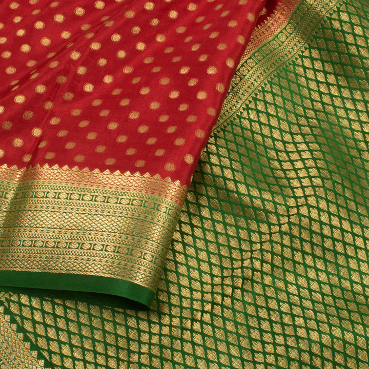 Mysore Crepe Silk Saree 10055686