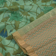 Printed Handloom Chanderi Saree 10054817