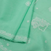 Chikankari Embroidered Cotton Saree 10055263
