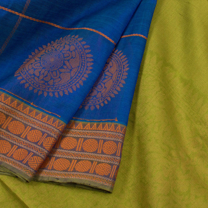 Handloom Kanchi Silk Cotton Saree 10055310