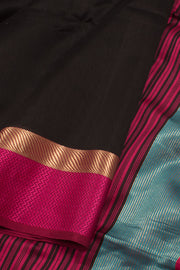 Handloom Maheshwari Silk Cotton Saree 10058813