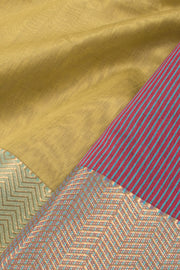 Handloom Maheshwari Silk Cotton Saree 10058821