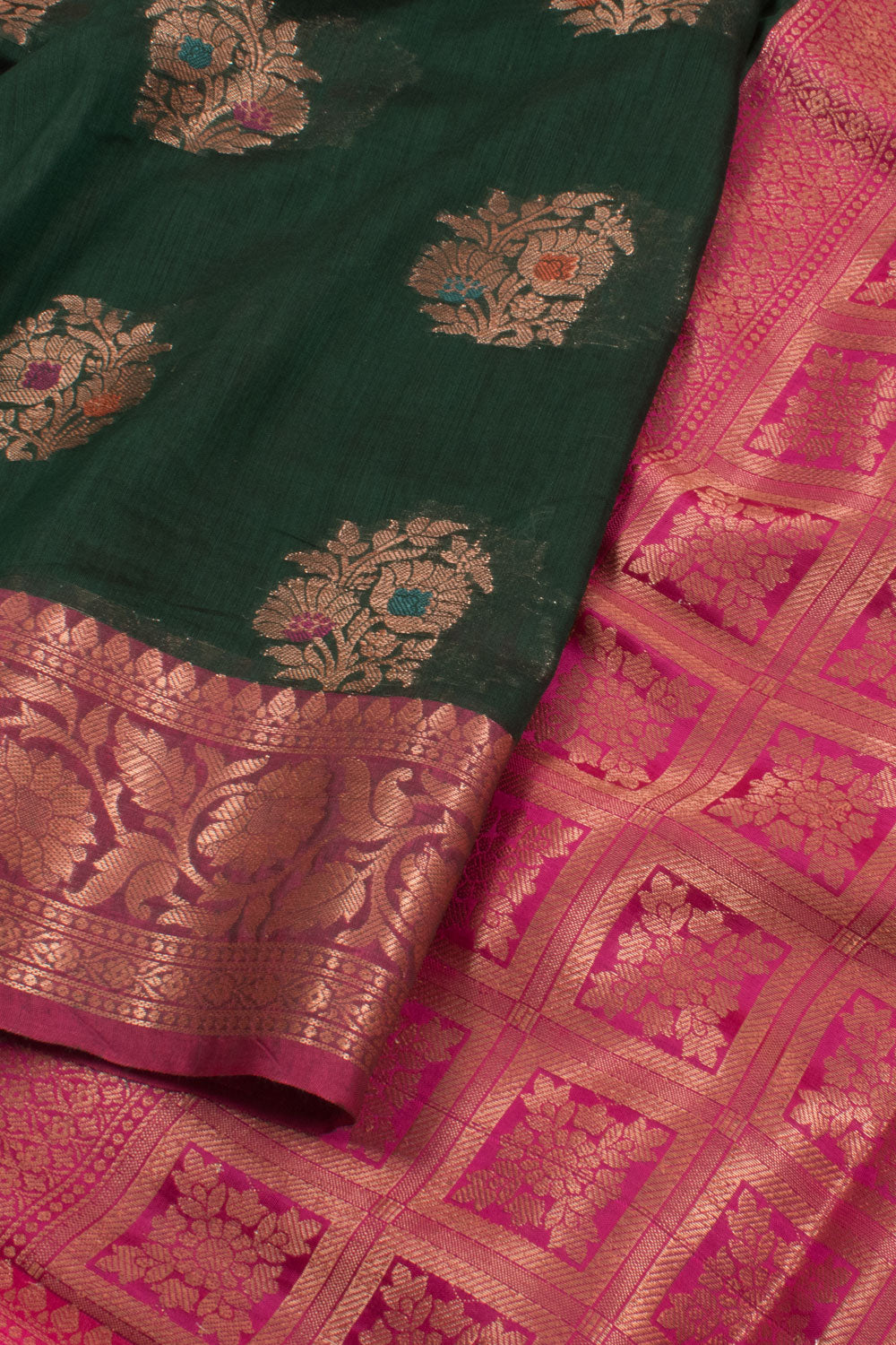 Banarasi Cotton Saree 10058873