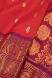 Handloom Gadwal Kuttu Silk Saree 10058763