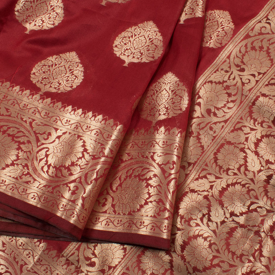 Handloom Banarasi Silk Cotton Saree 10056832