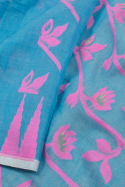 Handloom Jamdani Style Cotton Saree 10058271