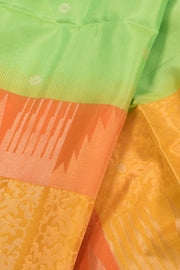 Mint Green Handloom Kanjivaram Soft Silk Saree 10059282