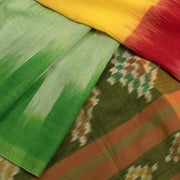 Handloom Ikat Cotton Saree 10056442