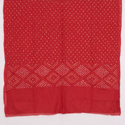 Handcrafted Bandhani Cotton Salwar Suit Material 10050788