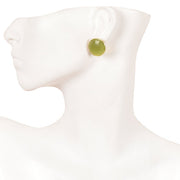 Handcrafted Alloy Metal and Cutstone Earrings 10006864