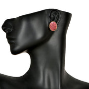 Handcrafted Alloy Metal and Druzy Earrings 10021836