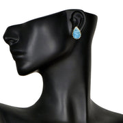 Handcrafted Alloy Metal and Druzy Earrings 10021845