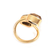 Handcrafted Alloy Metal and Cutstone Ring 10008812