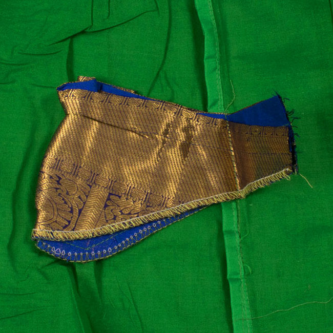 11 to 15 Yrs Size Pure Silk Kanchipuram Pattu Pavadai 10052938