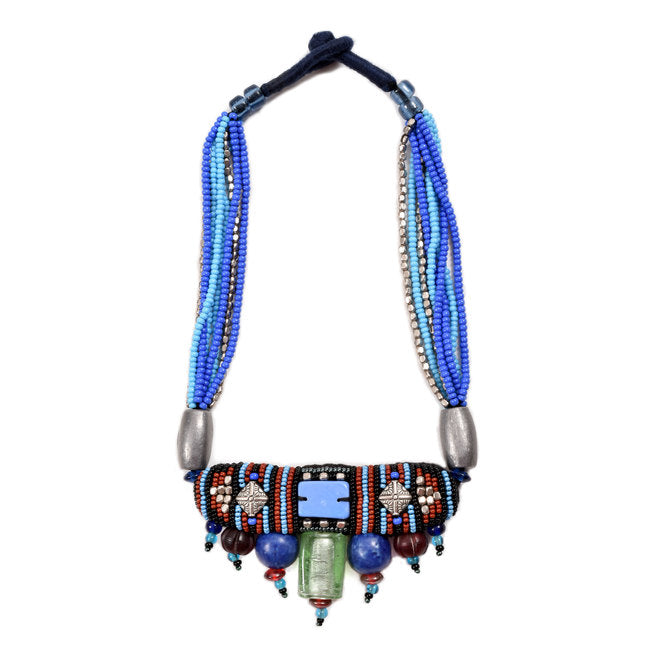 Handcrafted Ethnic Necklace 10005312