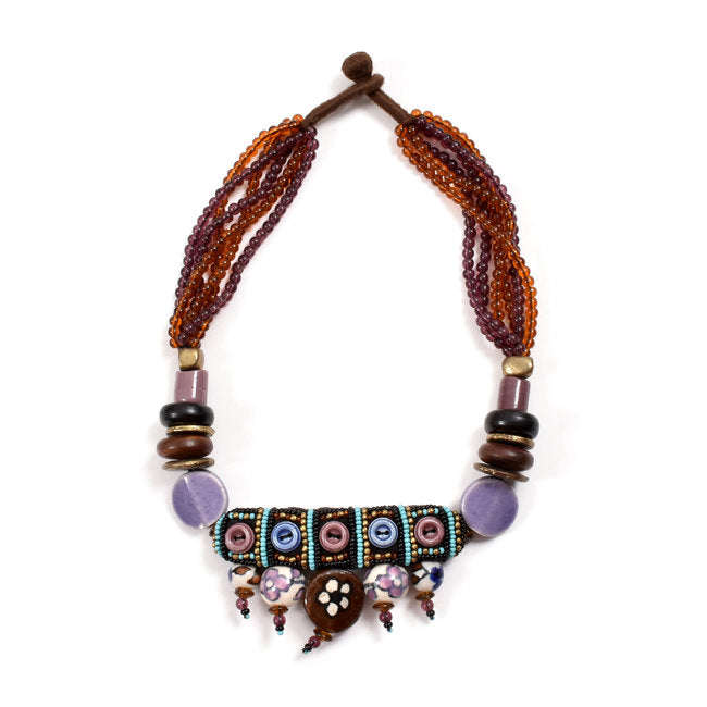 Handcrafted Ethnic Necklace 10005320