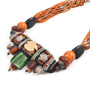 Handcrafted Ethnic Necklace 10006635