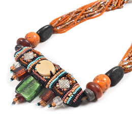 Handcrafted Ethnic Necklace 10006635