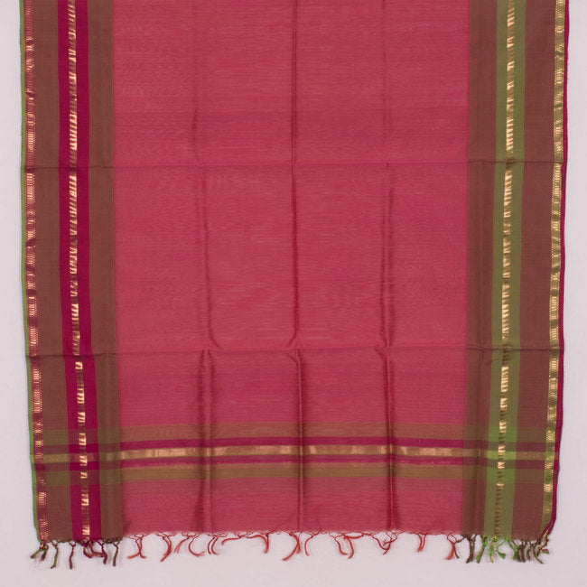 Handloom Maheshwari Silk Cotton Dupatta 10023008