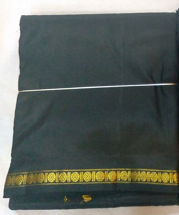Handloom Kanjivaram Silk Dhoti 10056553