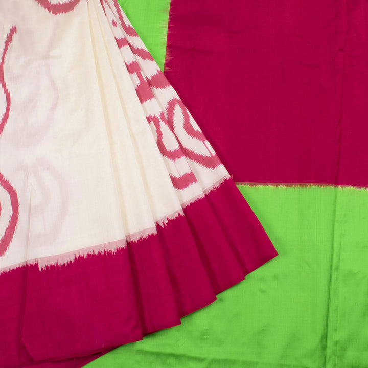 Handloom Pochampally Ikat Silk Saree 10020007