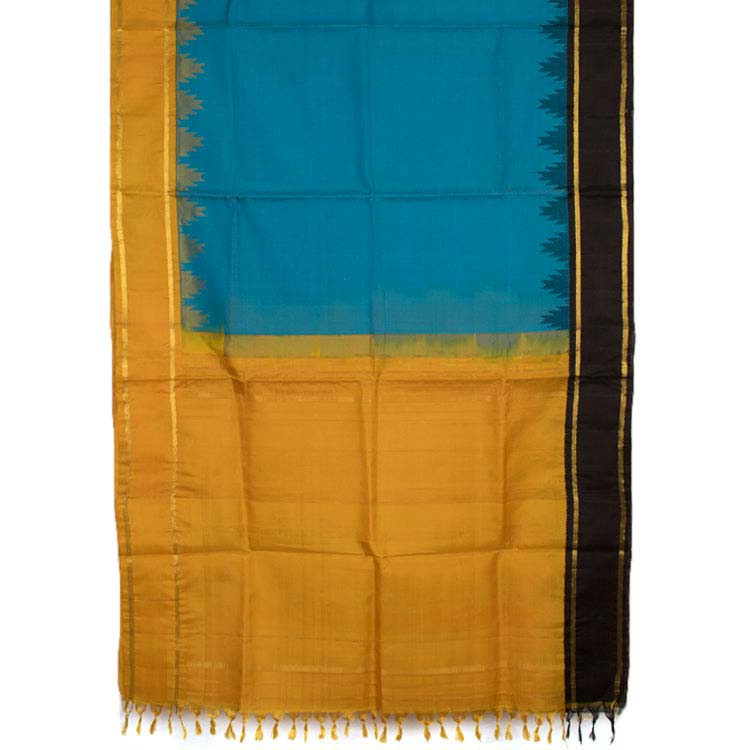 Handloom Gadwal Silk and Cotton Saree 10048038
