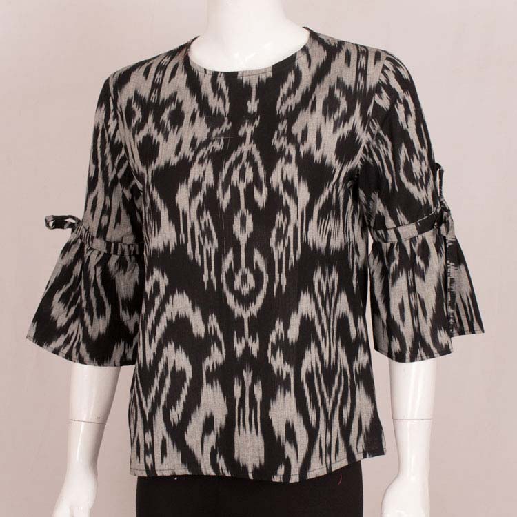 Handcrafted Ikat Cotton Tunic 10039336