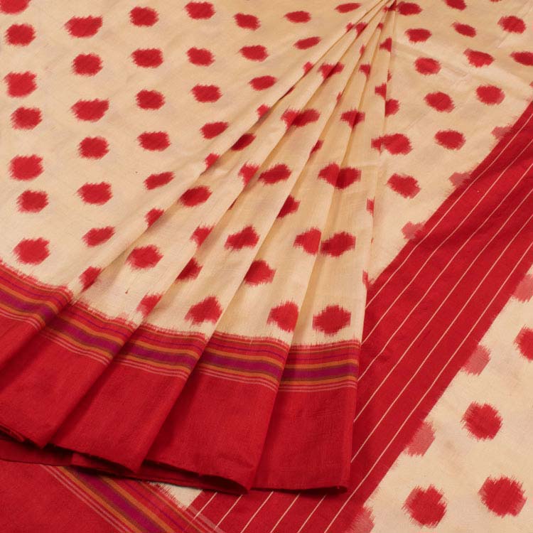 Handloom Pochampally Ikat Silk Saree 10040531