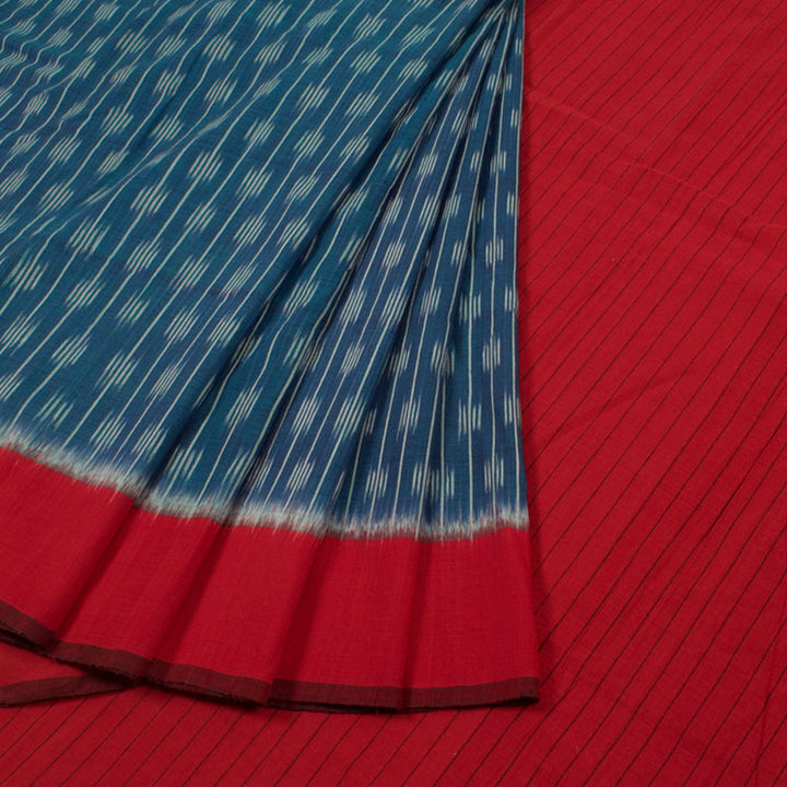 Handloom Pochampally Ikat Cotton Saree 10052200