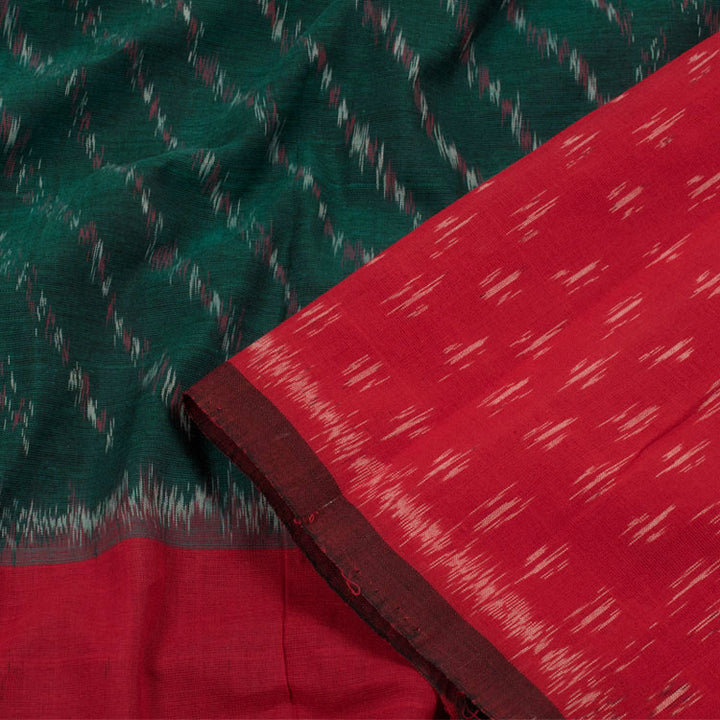 Handloom Pochampally Ikat Cotton Saree 10052208