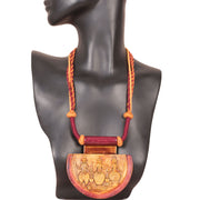 Hand Crafted Shalboni Ceramic Necklace 10021802