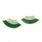 Handcrafted Ceramic Necklace and Earring Set 10021804