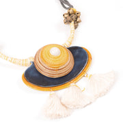 Handcrafted Ceramic Necklace and Earring Set 10021809