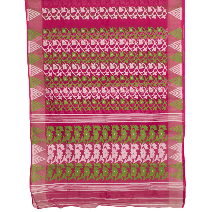Handloom Jamdani Style Cotton Saree 10022100