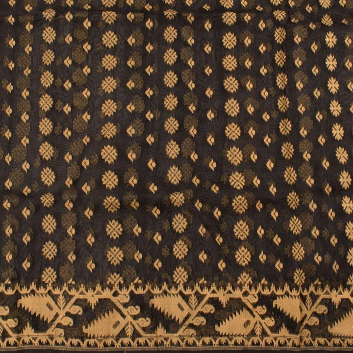 Handloom Jamdani Style Cotton Saree 10032195