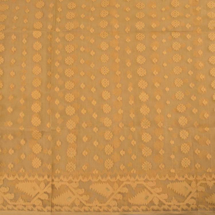 Handloom Jamdani Style Cotton Saree 10032201